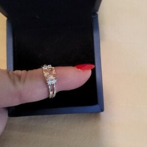 Elegant Silver and Gold Women's Ring
